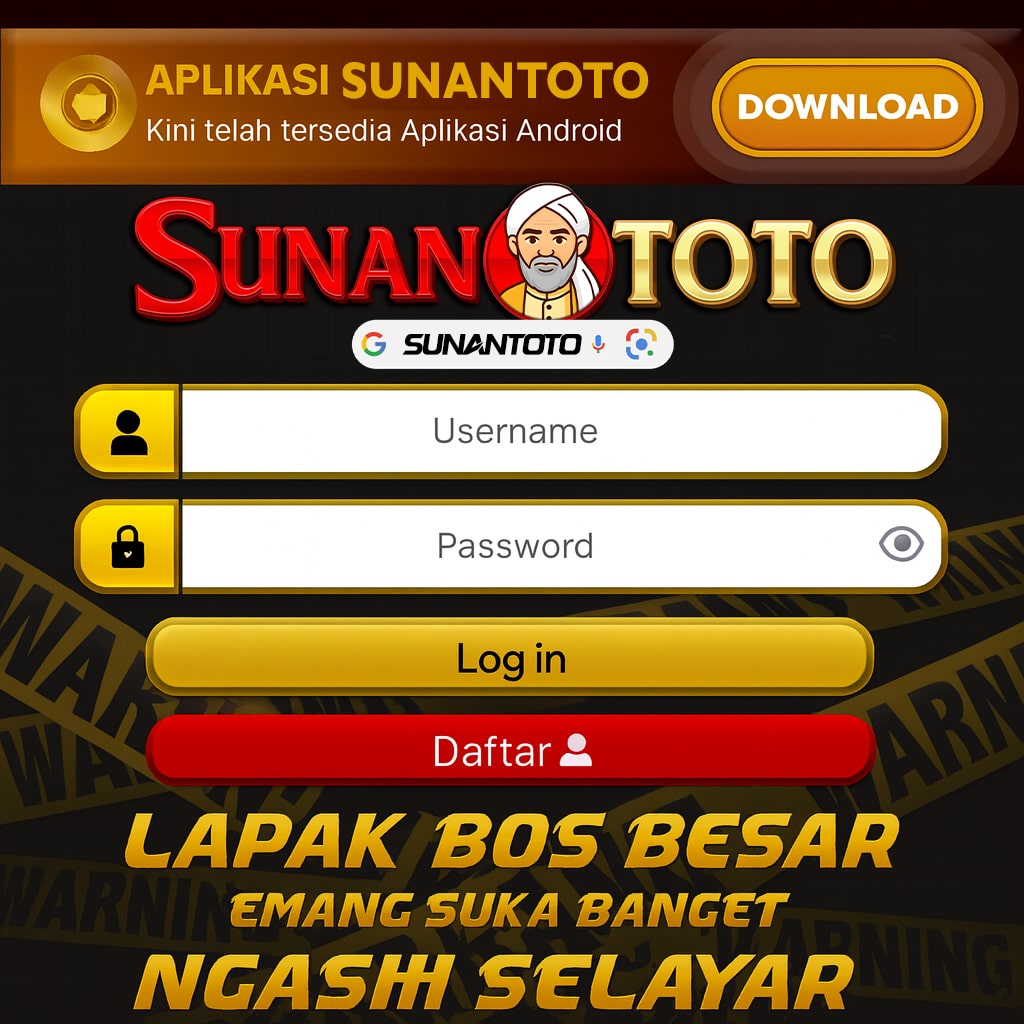Login SUNANTOTO dan akses link alternatif situs toto togel Macau 4D terpercaya